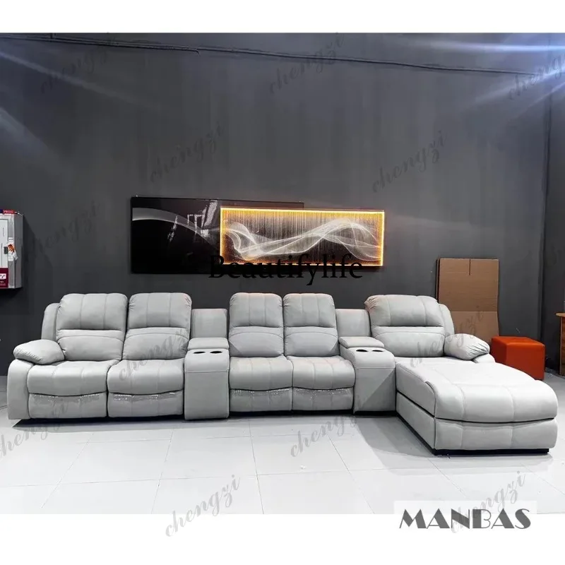 Sofá Reclinable Eléctrico Manu - Home Cinema Couch reseña y precio