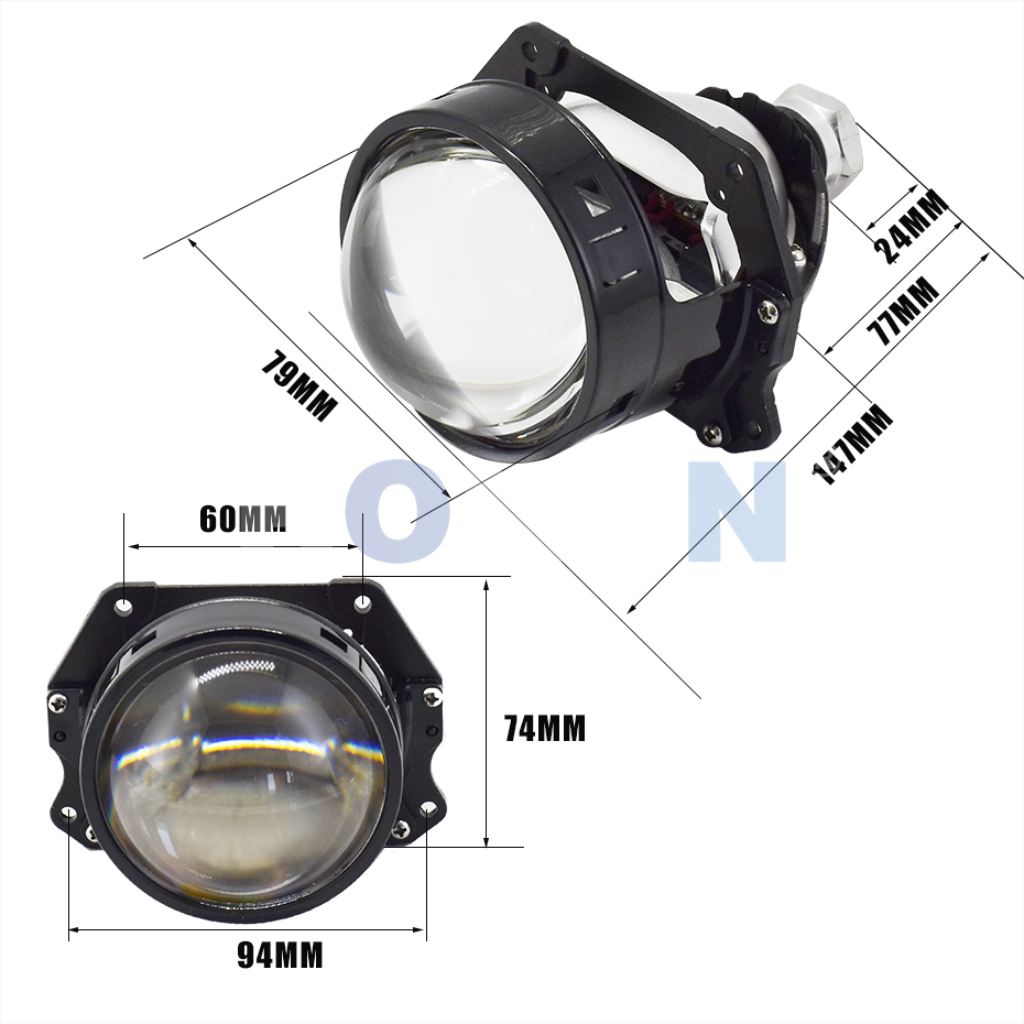 Ronan-lente de proyector bi-le - Projector Lamp Replacement reseña y precio