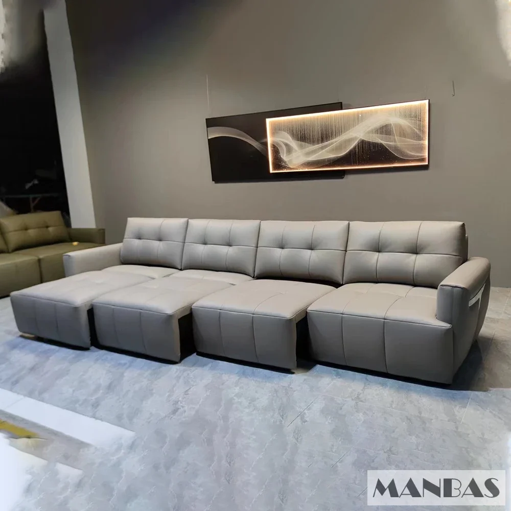 Sofá Cama Eléctrico Convertibl - Home Cinema Couch reseña y precio