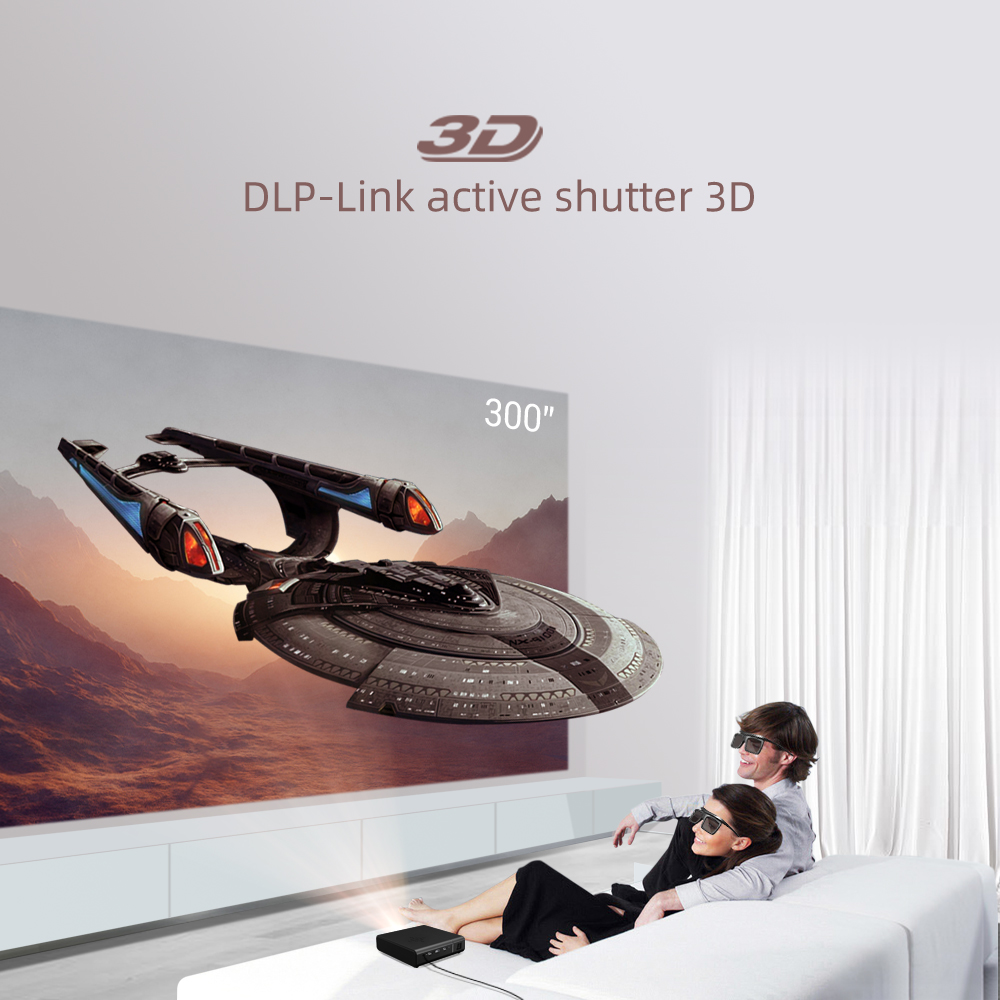 Proyector BYINTEK U30, Superve - Home Cinema With Projector reseña y precio