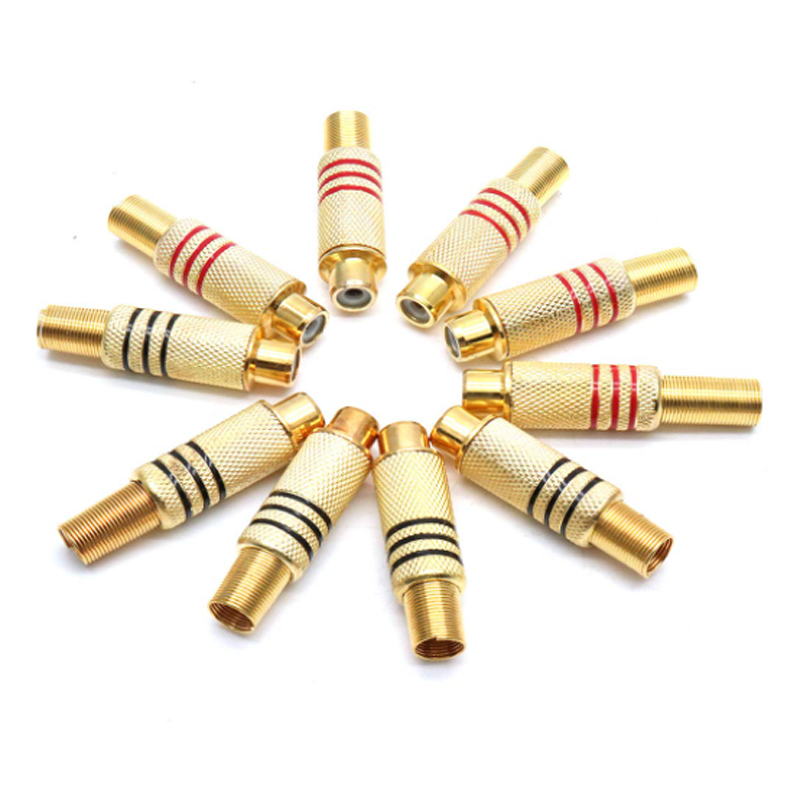 Conector de Audio y Video RCA  - Genius Home Cinema reseña y precio