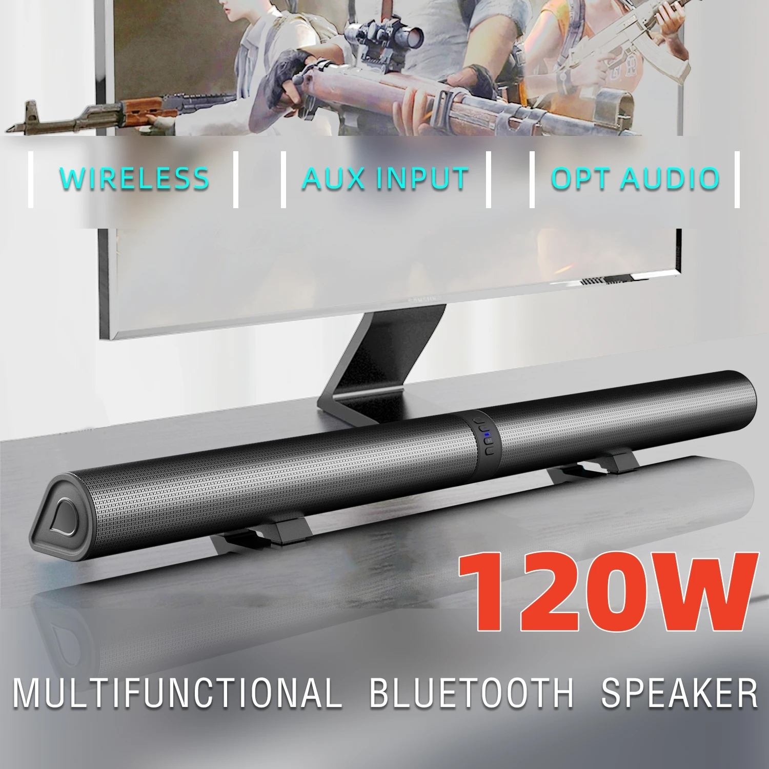 Barra de sonido FM, altavoces  - Home Cinema Gadgets reseña y precio