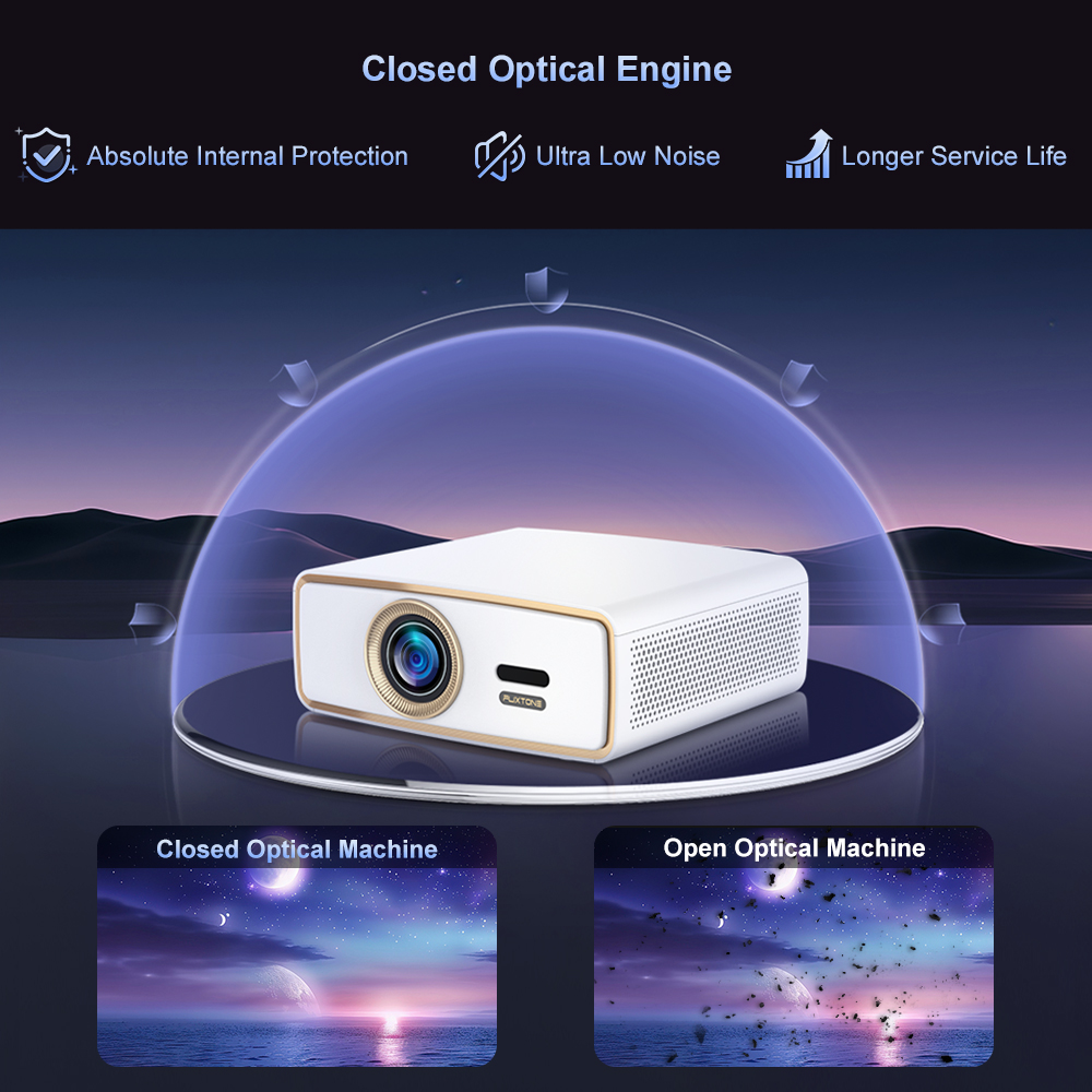 Proyector Portátil Full HD Fli - Home Cinema Gadgets reseña y precio